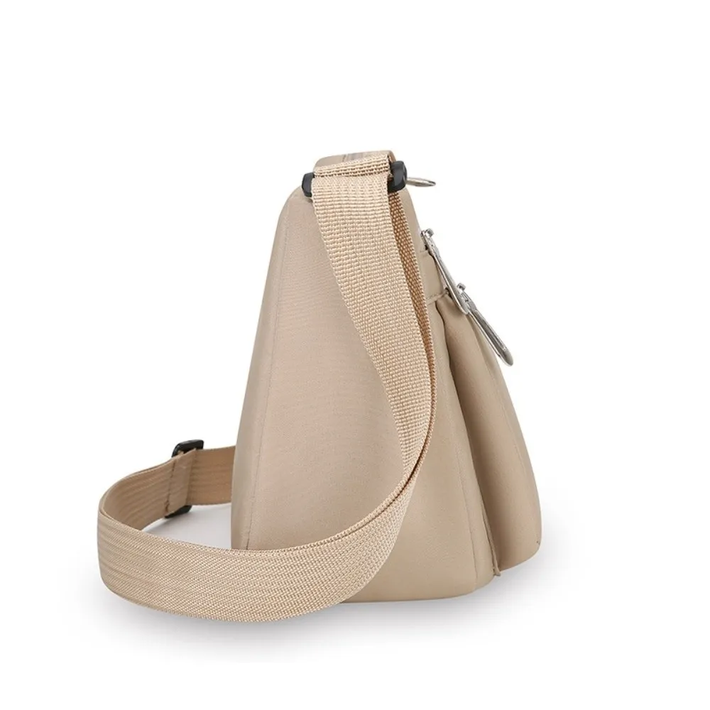 Simple Casual Crossbody Bag Multi-Functional Large Capacity Messenger Bag Lightweight Shoulder Bag Women