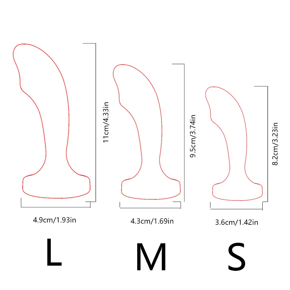 PURPLE Silicone Anal Plug Set 3 Sizes, Jewel Gem Base Butt Plug for Women Couples, Soft Smooth Beginner Anal Sex Toy - Detail 1