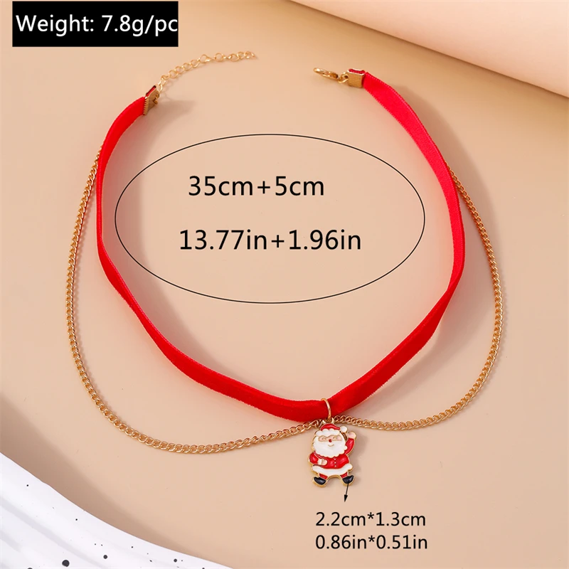 Modische Samtkette für Damen, koreanischer Stil, Schleifen-Choker, Mädchen-Party- und Festivalschmuck, Dekoration – Detail 27