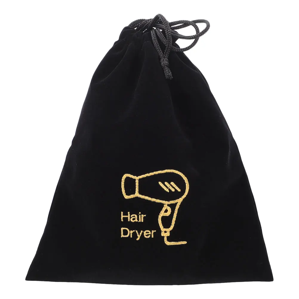 

Hair Dryer Storage Bag Portable Drawstring Bags Dust Proof Wear Resistant Travel Pouch Lightweight Durable Blow Dryer Bag Smooth