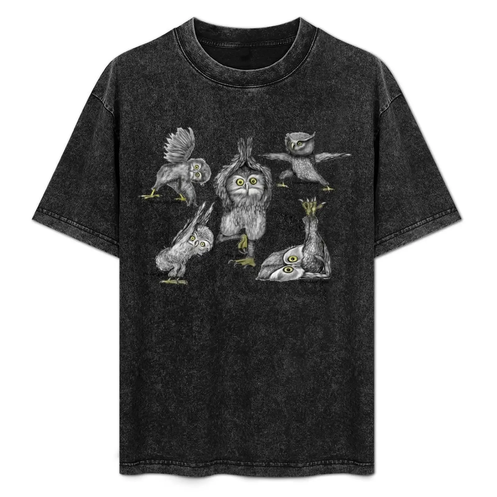 

Yoga pose T-Shirt Simple Casual Short Sleeve Tee