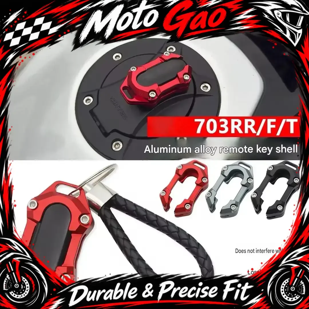 【Precise Fit】Fit For ZONTES 703RR/F/T Modified Induction Key Housing Remote Control Decor Protector Accessories