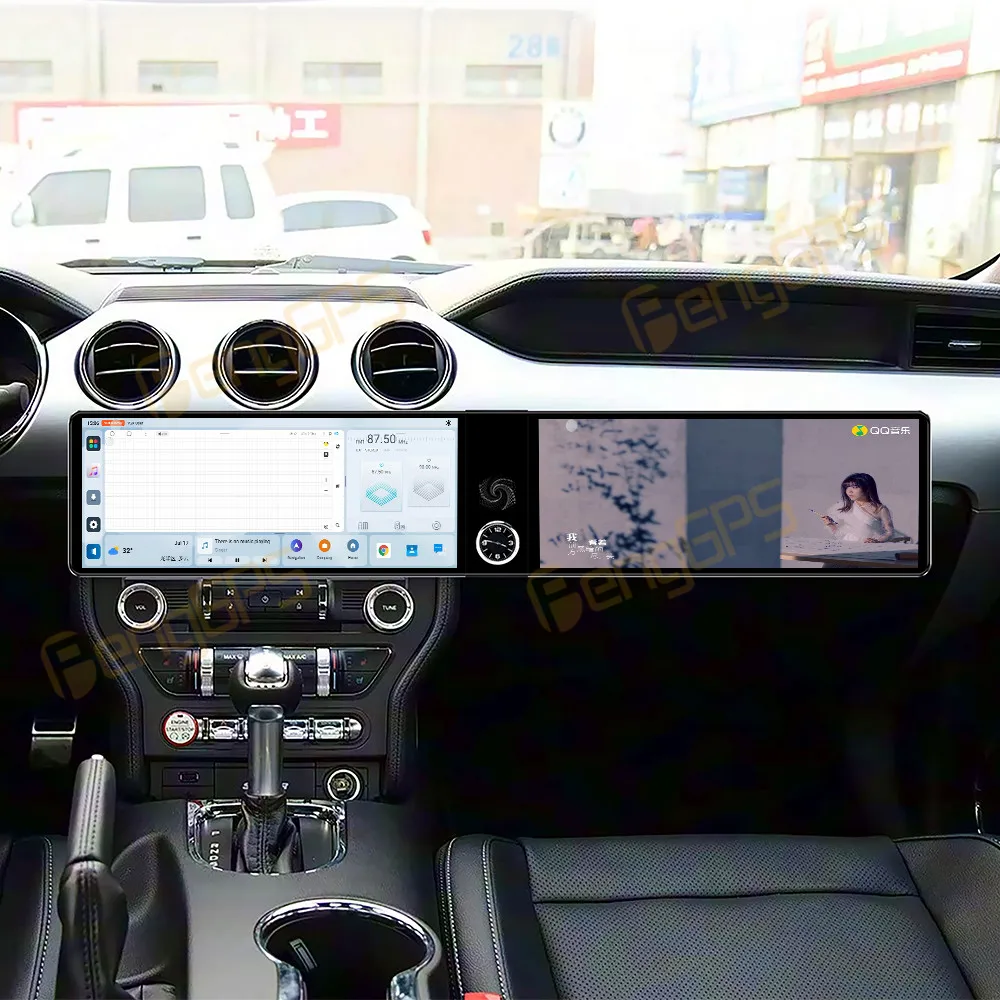 

Car Accessories Radio For Ford Mustang 2015-2019 Android Auto GPS Navigation Multimedia Stereo Receiver Head Unit Offline Maps