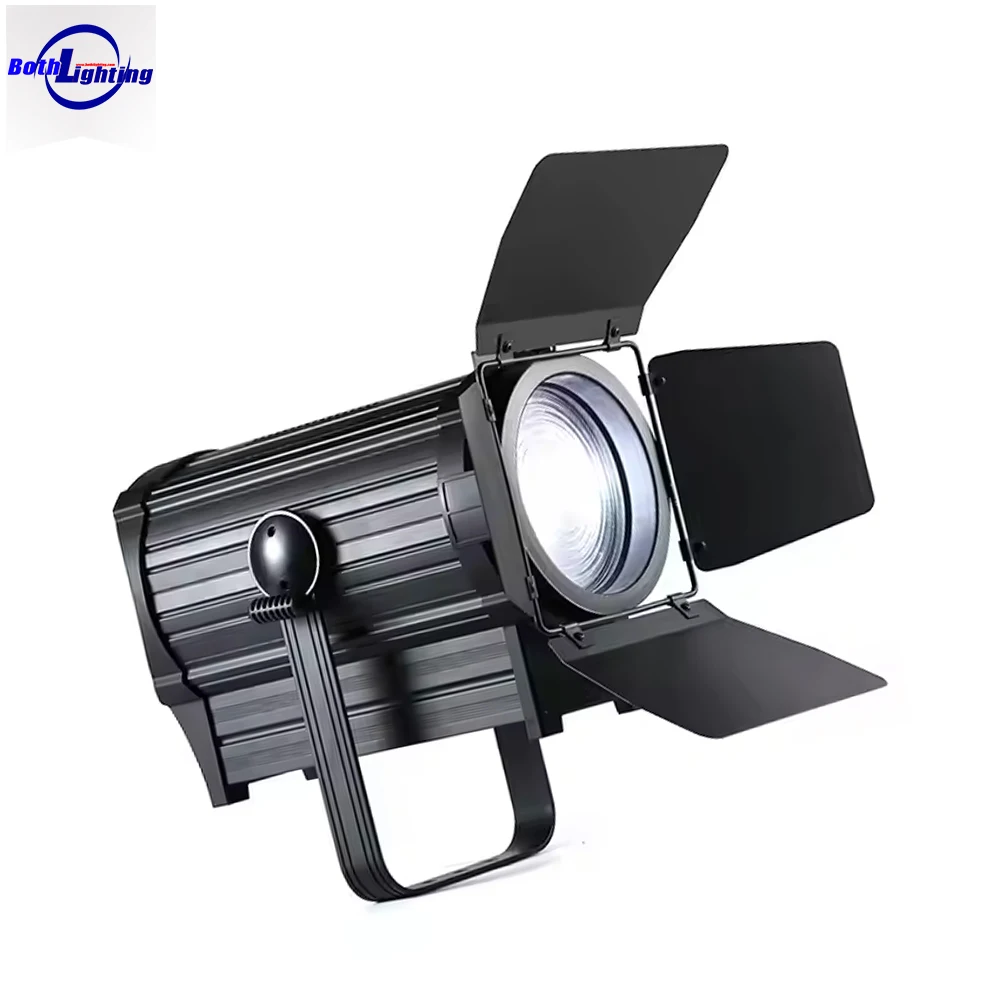 Both Lighting 200W DMX Electronic Zoom White LED Fresnel Light DMX Auto Zoom Warm White Cold White For Film Camera TV Studio
