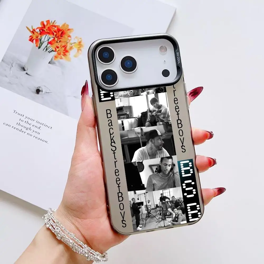 B-Backstreet B-Boys BSB Custodia per telefono per iPhone 17 16 15 14 13 12 11 Pro Max Air Matte Laser Aurora Antiurto Funda PIKPAKA