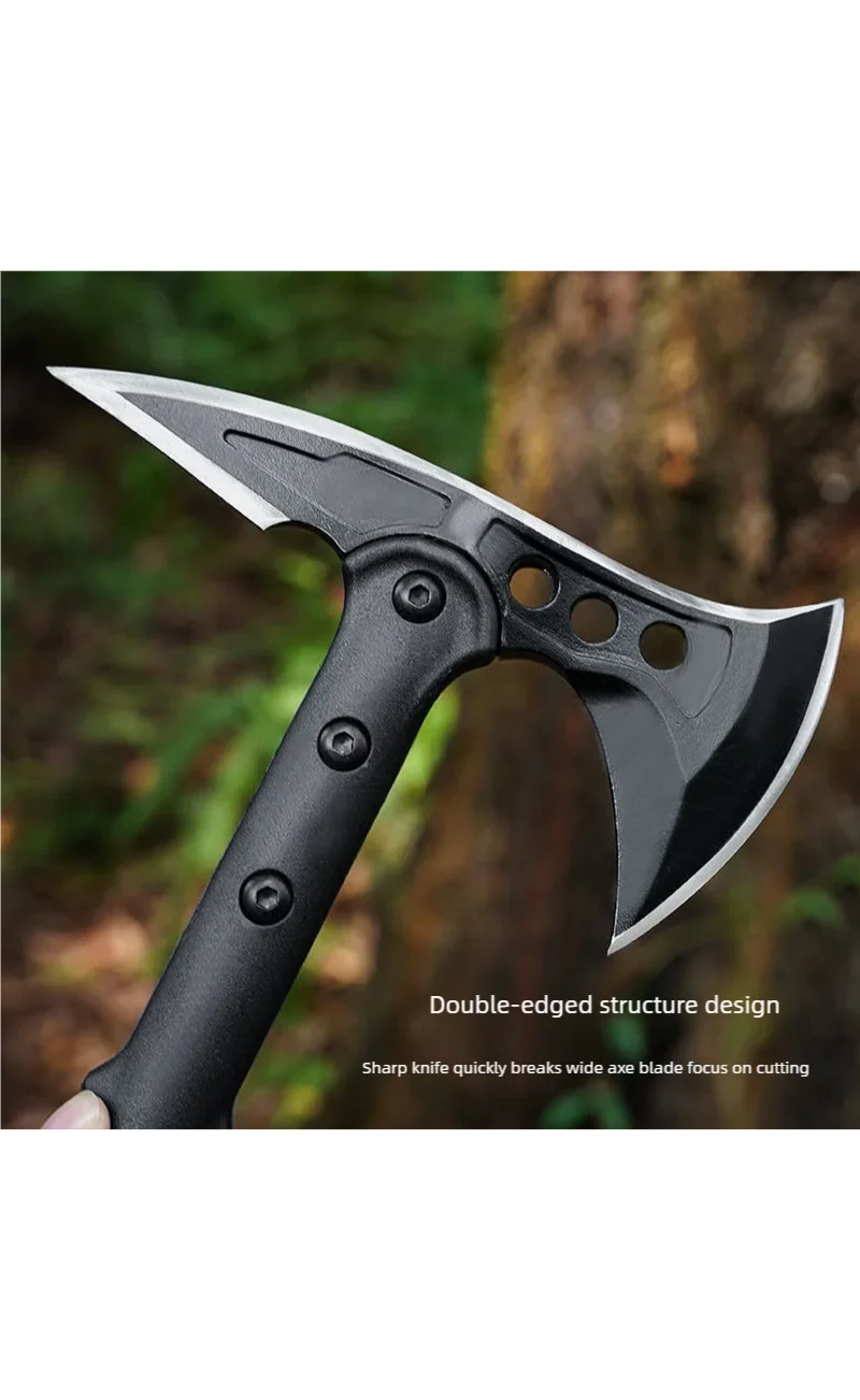 Machado ao ar livre de vendas diretas da fábrica, machado de corte de montanha, machado de corte de lenha, equipamento de campo, machado de batalha, machado de corte de montanha