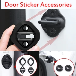 6pcs/set Car Door Lock Protective Cover for 2001-2023 Alphard Vellfire Sienna Granvia Previa EstimaDoor Sticker Accessories