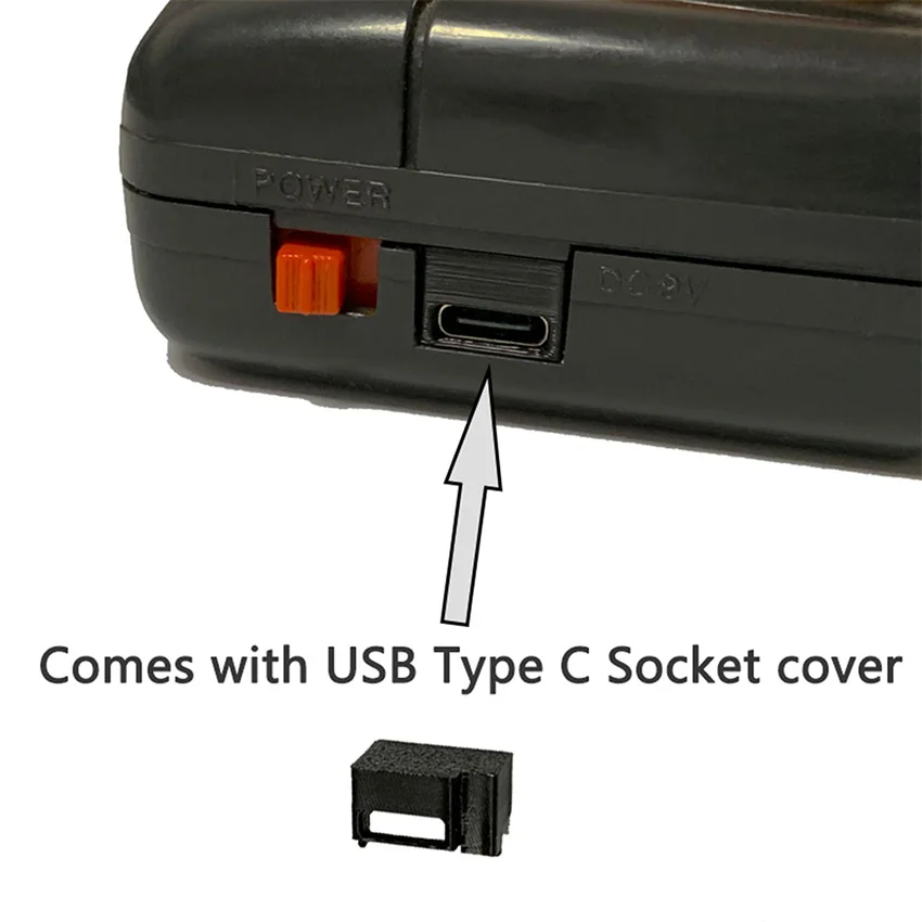 ملحقات وحدة التحكم في الألعاب أجزاء إصلاح آلة الألعاب لوحة الطاقة لـ SEGA Game Gear GG USB-C لوحة الطاقة