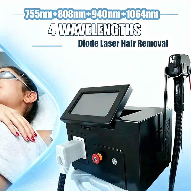 Best Selling 4500W Depilation Beauty Equipment Ice Titanium Device 808/750/940/1064 nm Diode Lase Painless Hair Removal Machine