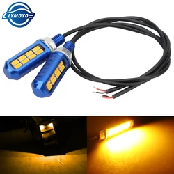 LED Motorcycle signal lights license plate light CANUBS LED number plate light moto Signal taillights motorcycle accessories 12V