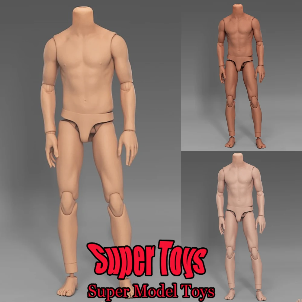 

In Stock MAHA Studio MH2405A/B/C 1/6 Scale Male Soldier Joint Mobility Muscle Body Fit 12-inches Action Figure Model Head