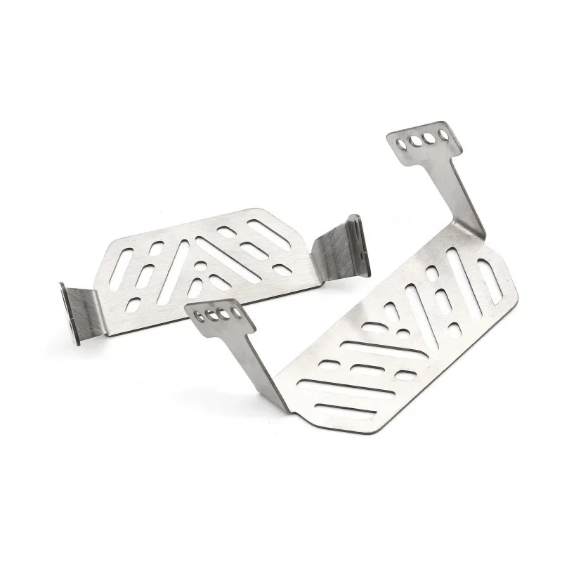 5pcs/2pcs 1/10 RC Chassis Armor Set for TRX-4 Sport Car Stainless Steel Skid Plate for Trxs TRX4 Sport Body Defender