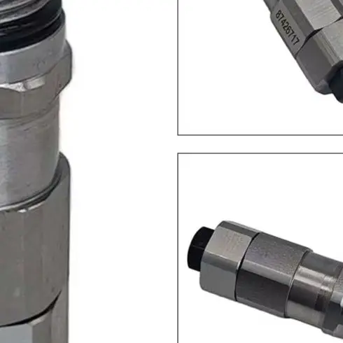Hydraulic Relief Valve 87426717 Metal For Case 580N 590SM 570MXT For New For Holland For U80 LV80 For Loader For Excavator For
