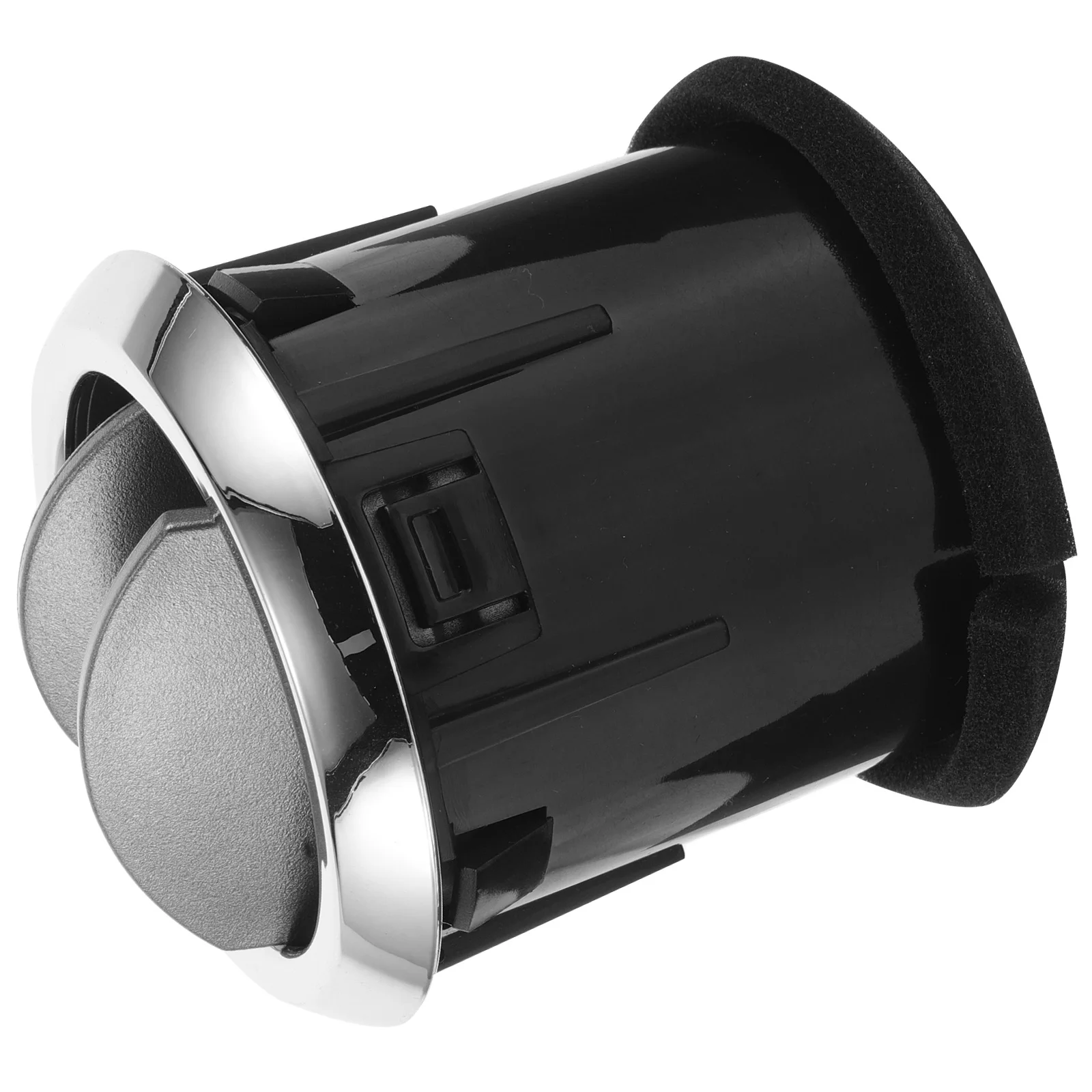 

1PC Air Conditioner Outlet Replacement Black Round Dash Vent Dashboard Cooling Parts for 06 09 Efficient