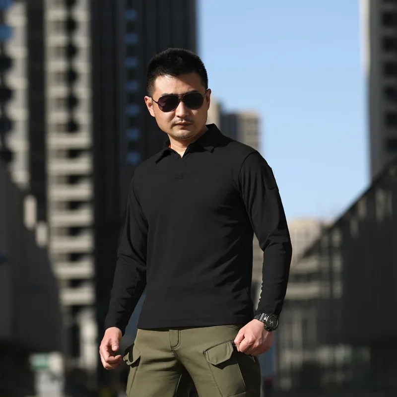 Sommer Outdoor Taktisches T-shirt Slim Fit Atmungsaktive Taktische Kleidung Lange Ärmel Trocken Schnell Kampf Uniform
