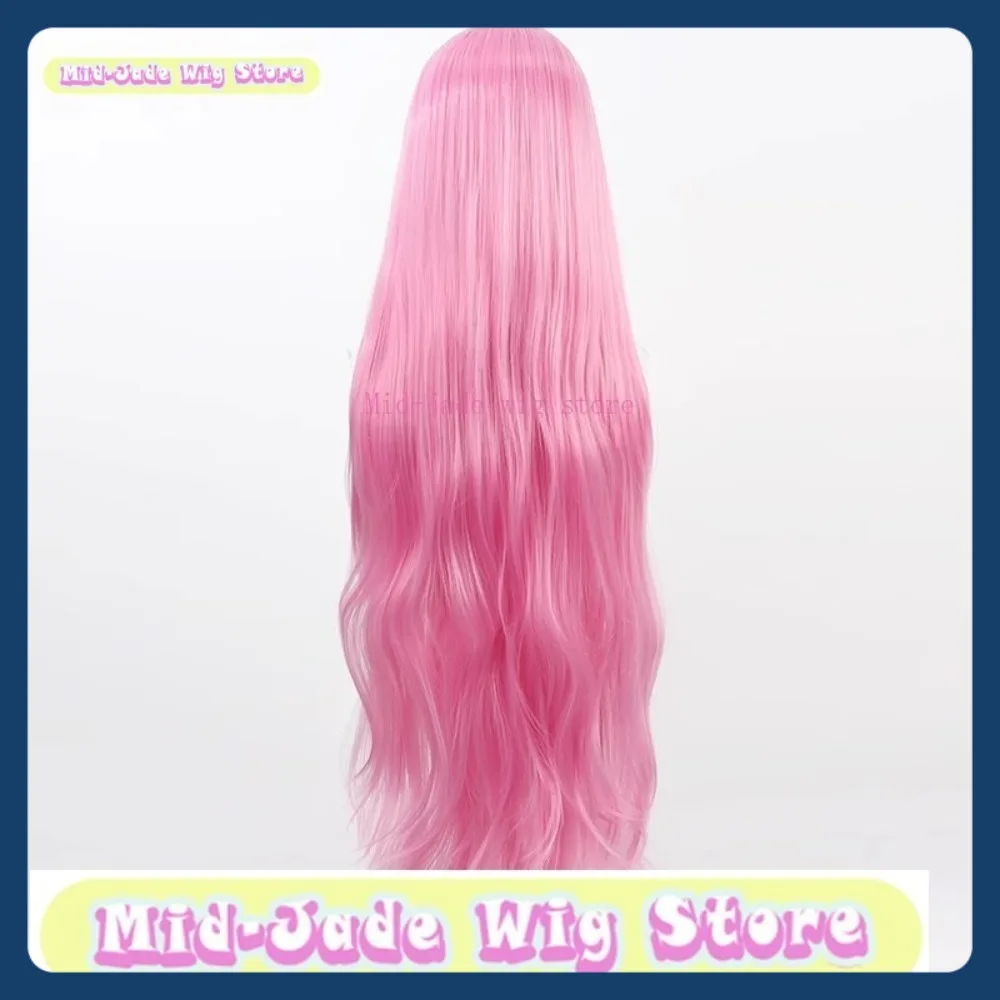 Peluca de jade medio para tienda, peluca de Cosplay gigante para hermanas y niñas mágicas, juego de Anime, peluca sintética para fiesta de Halloween