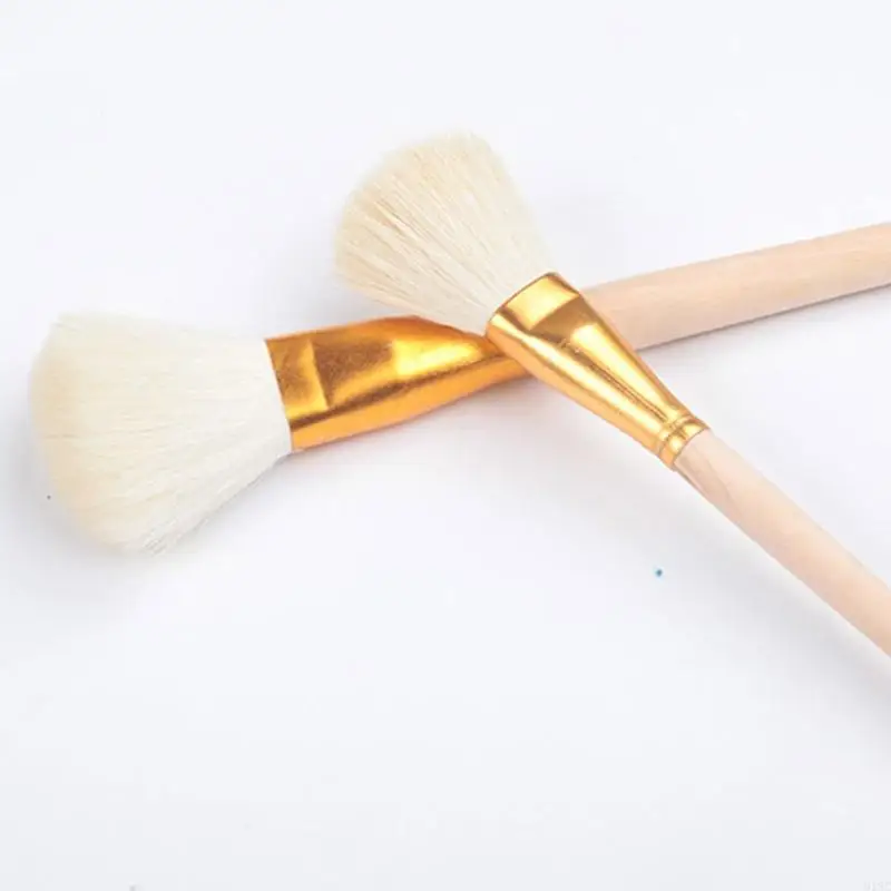 918c pincéis lã macia para cerâmica pintura cerâmica óleo acrílico aquarela desenho artesanato diy materiais