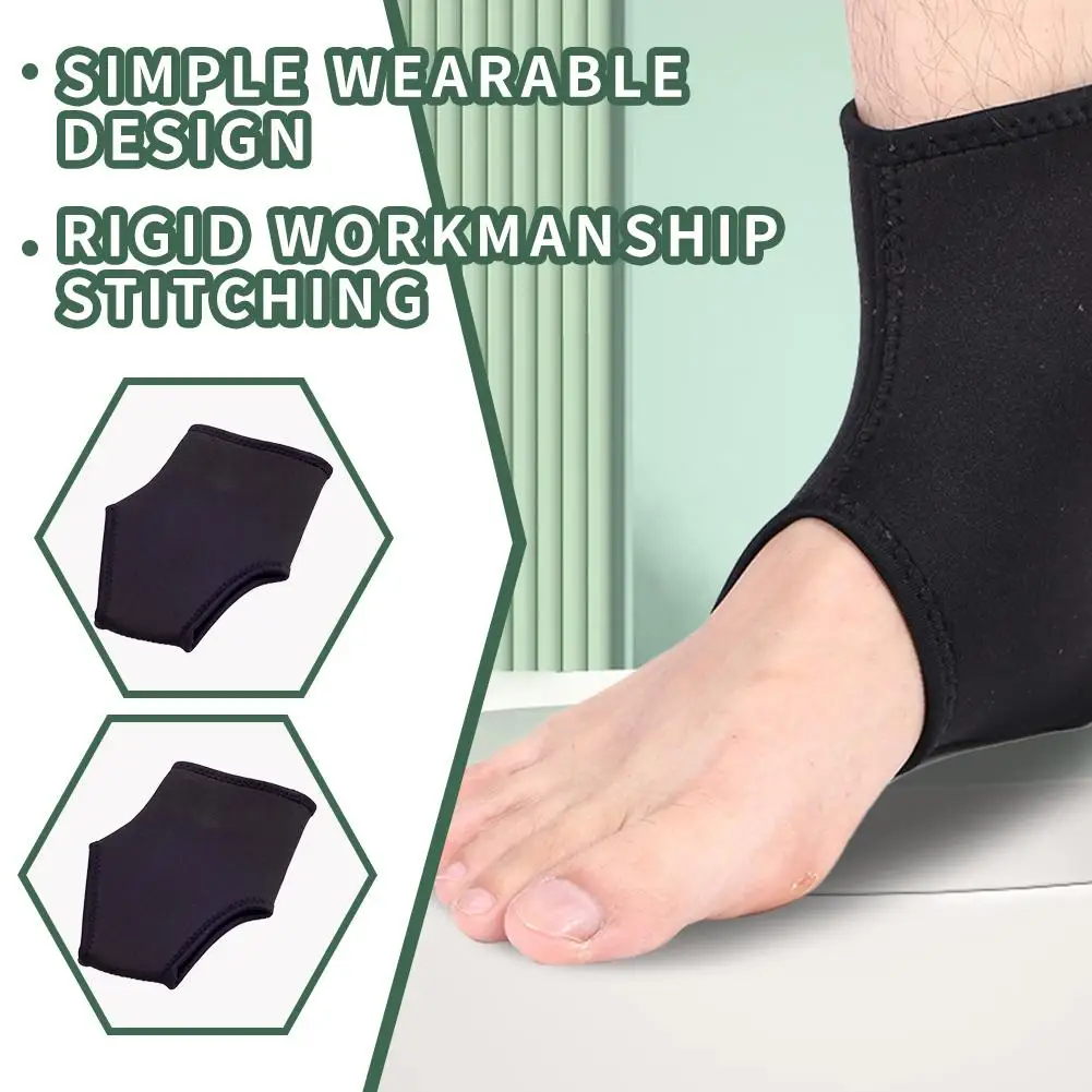 1/2PCS Sports Protective Gear Football Ankle Support Brace Basketball Compression Support Ankle Ankle Protector Nylon R9F8