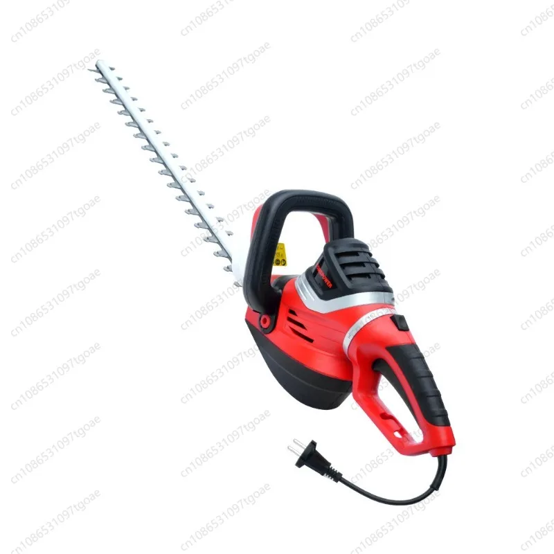 

Corded Electric Hedge Trimmer 49cm Double Blade Shrub Pruning Cutter For Garden Bush Trimming