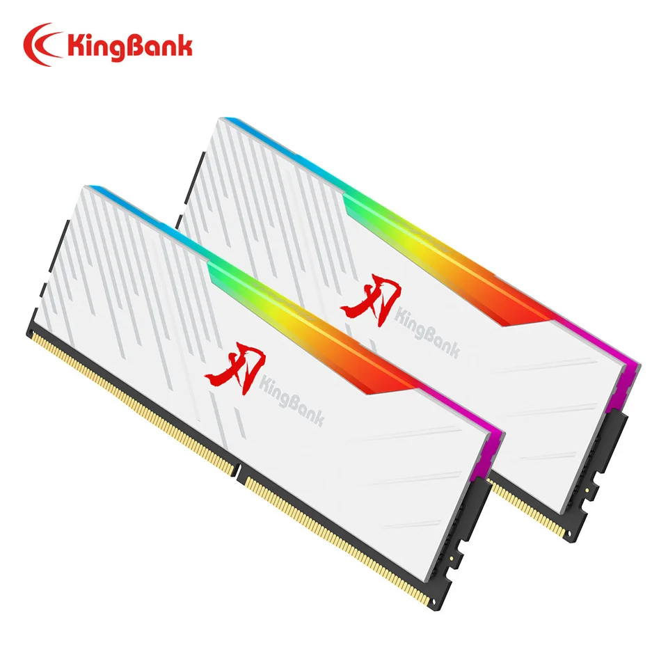 KINGBANK SOARBLADE KRRW Series 96GB (48GBx2) DDR5 White RGB Memory