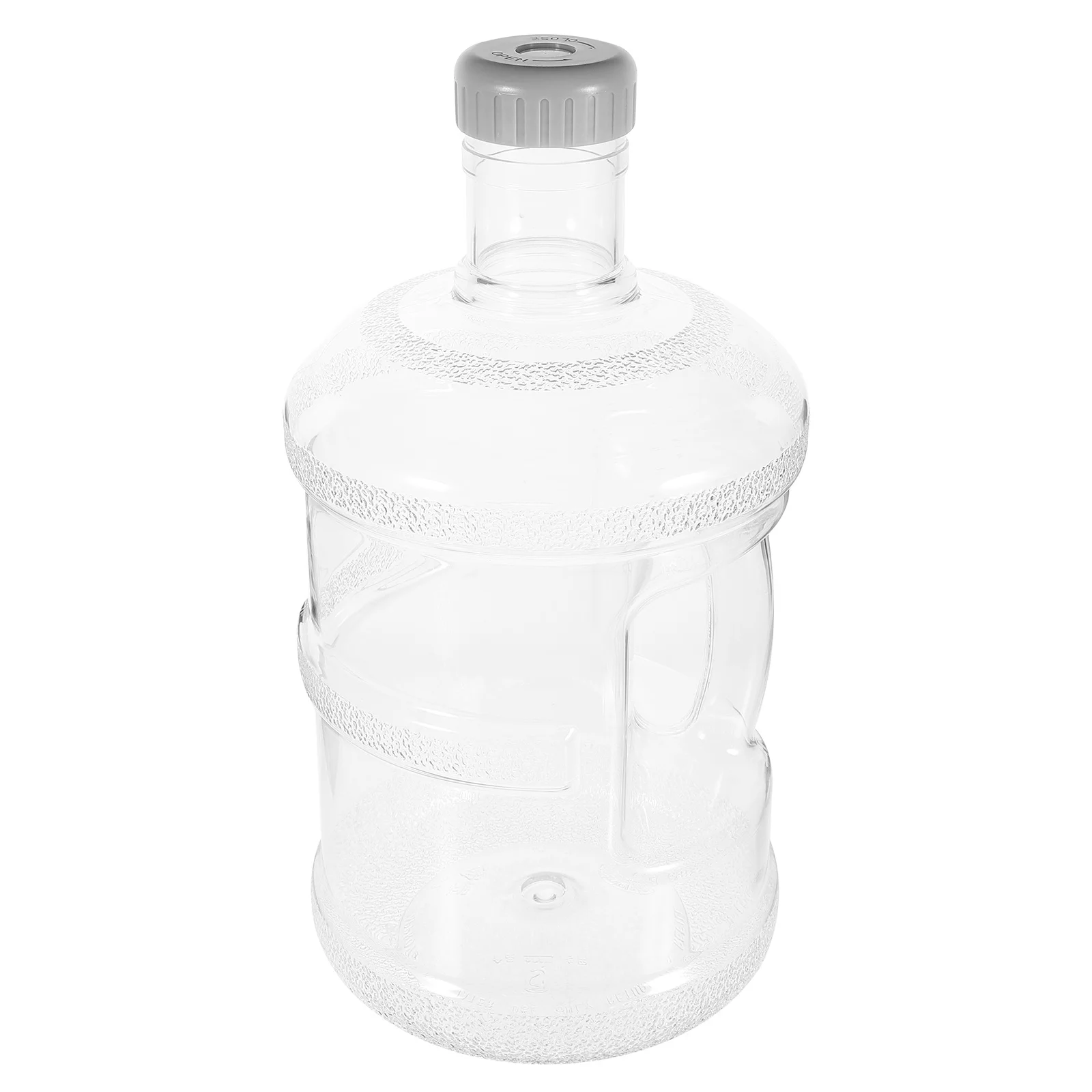 

5L Jug Large Capacity Portable Water Container Transparent Household Water Bucket For Outdoor Camping Picnic Hiking Travel Use