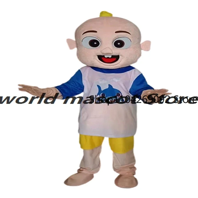 Furry Fursuit Blue Baby Mascot Costume Cartoon Doll Cosplay Anime Costume Character Birthday Party Event Adult Christmas Costume