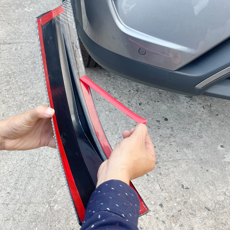 ل BYD ATTO 2 YUAN PRO Yuan Up 2024 2025 تركيب لاصق مادة ABS لزاوية حماية المصد الأمامي للسيارة