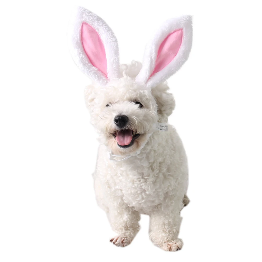 

Adorable Pet Headband Rabbit Ears for Cats Small Dogs Halloween Costume Party Decoration Cute Bunny Ears Accessory Band