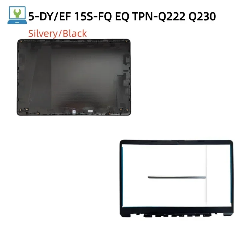 New LCD Back Cover Case Bezel Front Frame Cover Case For 15-DY 15-EF 15S-FQ 15S-EQ TPN-Q222 TPN-Q230 Shell
