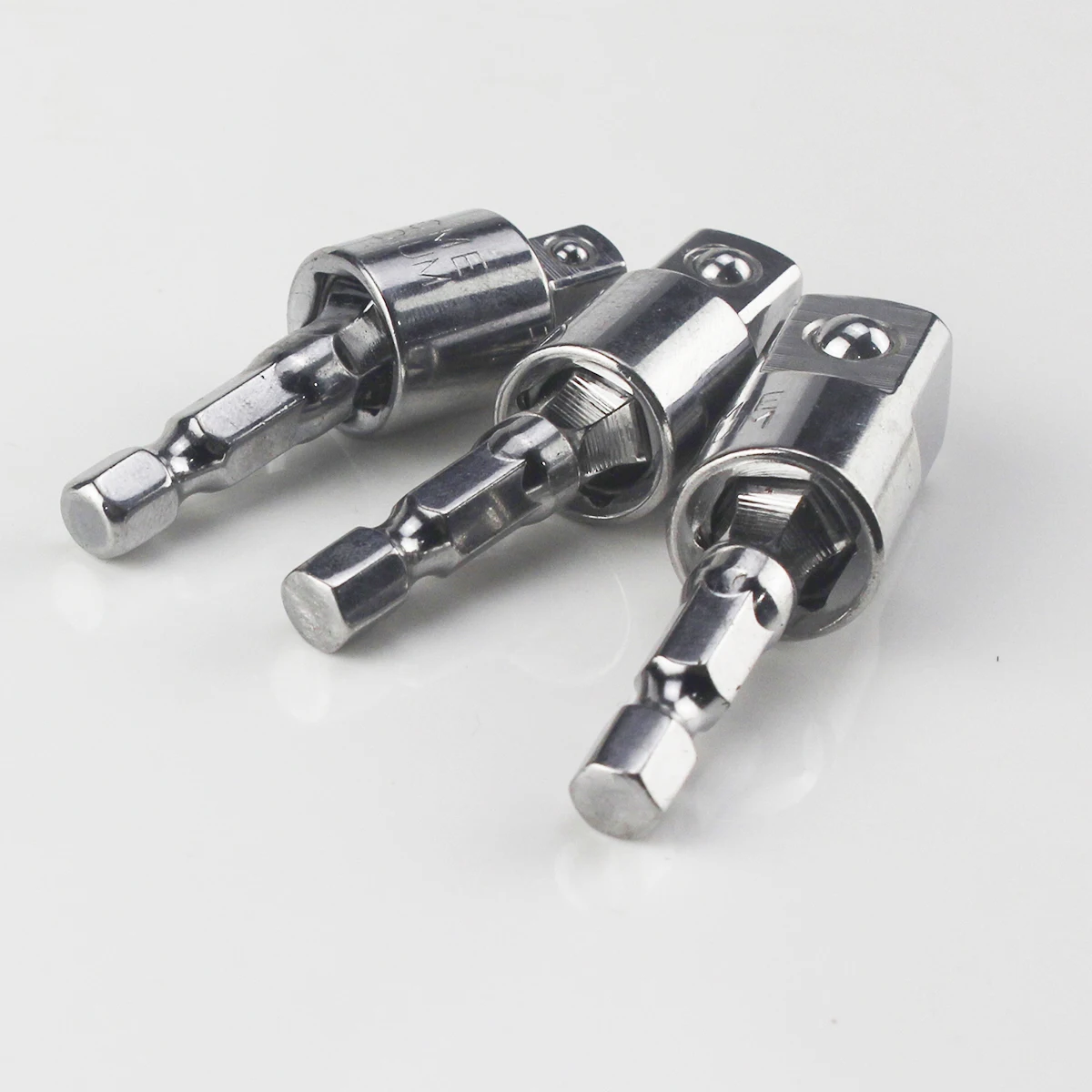 360-degree wind batch link rod 1/4 3/8 electric wrench hexagonal handle to square head sleeve conversion connecting rod