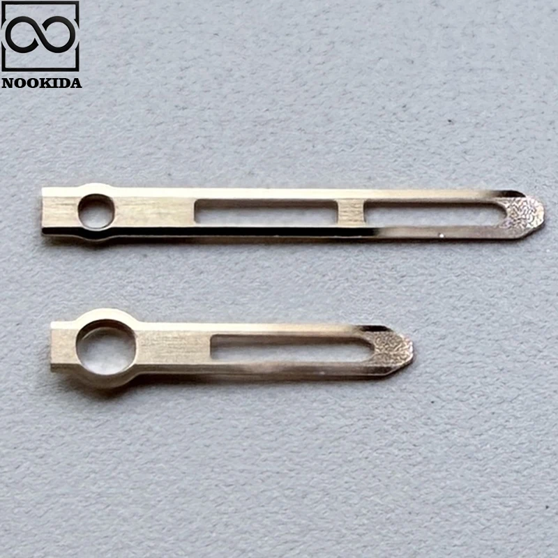 NOOKIDA wskazówki zegarka wysokiej jakości akcesoria do zegarków dla mechanizmu NH35/NH36/4R/7S brak świecącego srebrnego złota różowe złoto