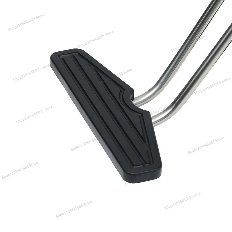 For Hair Chair Accessories Iron Plating Barber Shop Hair Salon Hair Chair Double Tube Pedals