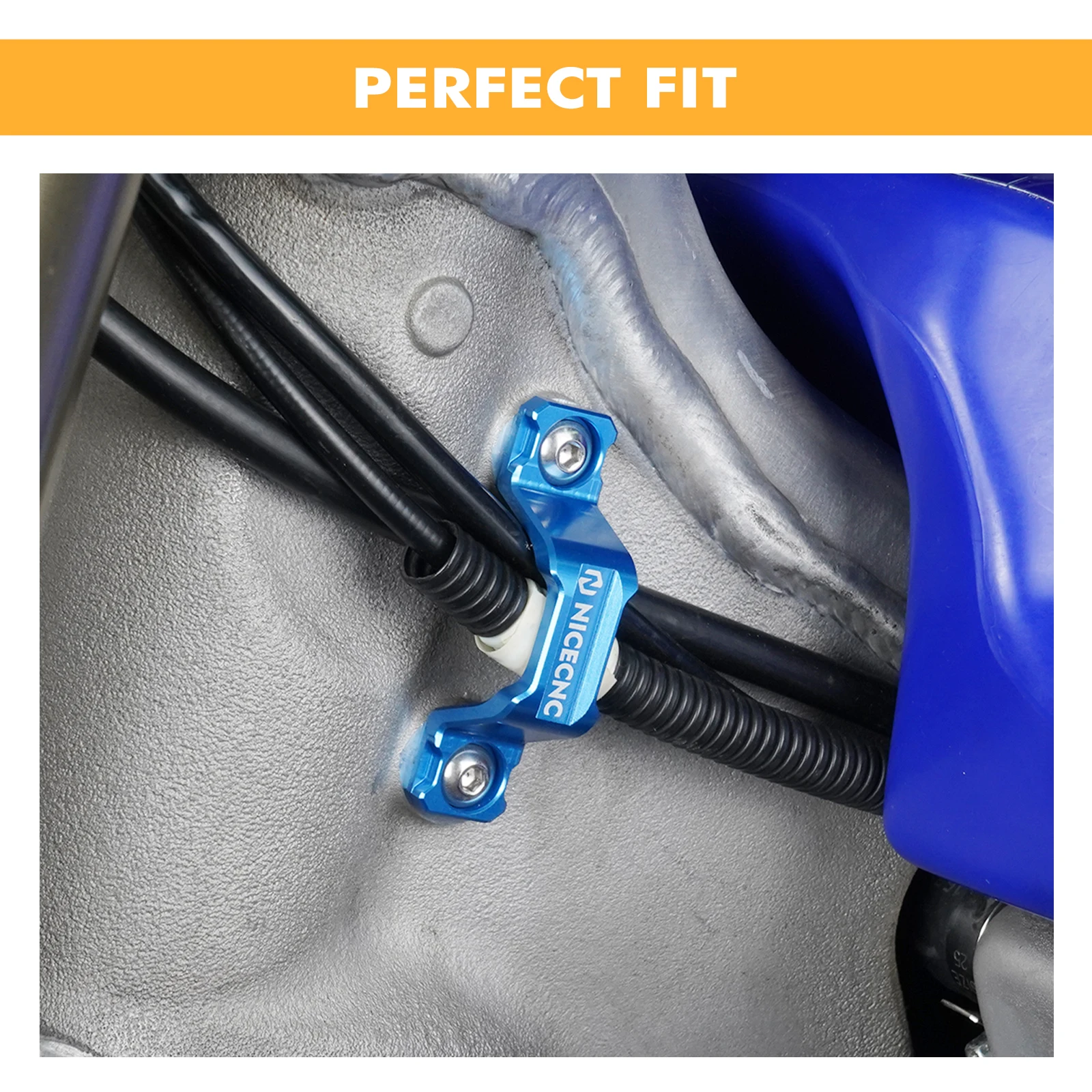 NICECNC لياماها YZ125 YZ250 YZ 125 250 2005-2024 محرك دراجة نارية مخلب خط المشبك كابل قوس YZ125X YZ250X 2020-2023