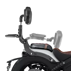 For Indian Scout Bobber Twenty Sixty Scout Rogue 18-24 Motorcycle Backrest Passenger Sissy Bar (Not Fit Scout Standard Models)