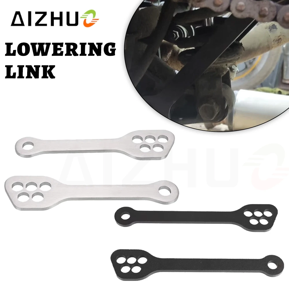 Lowering Links Kit For KAWASAKI ZX6R ZX9R ZX10R ZX12R ZX-6RR ZZR600 ZZR1200 Motorcycle Rear Suspension Cushion Drop Connecting