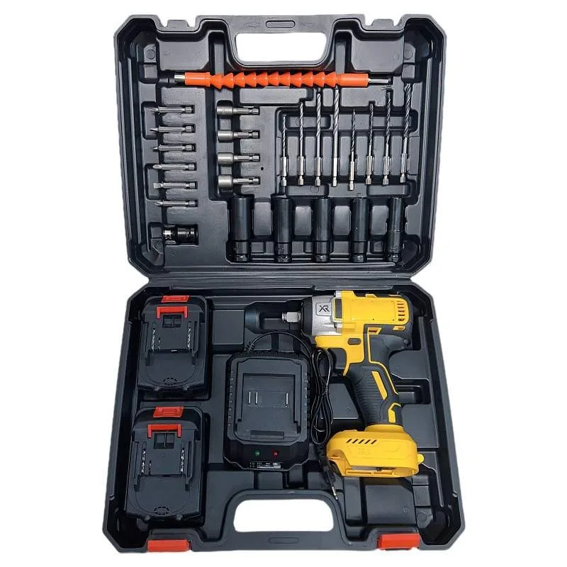 

2025 New high-power MT model brushless impact wrench electric wrench set dual-purpose wrench with high torque