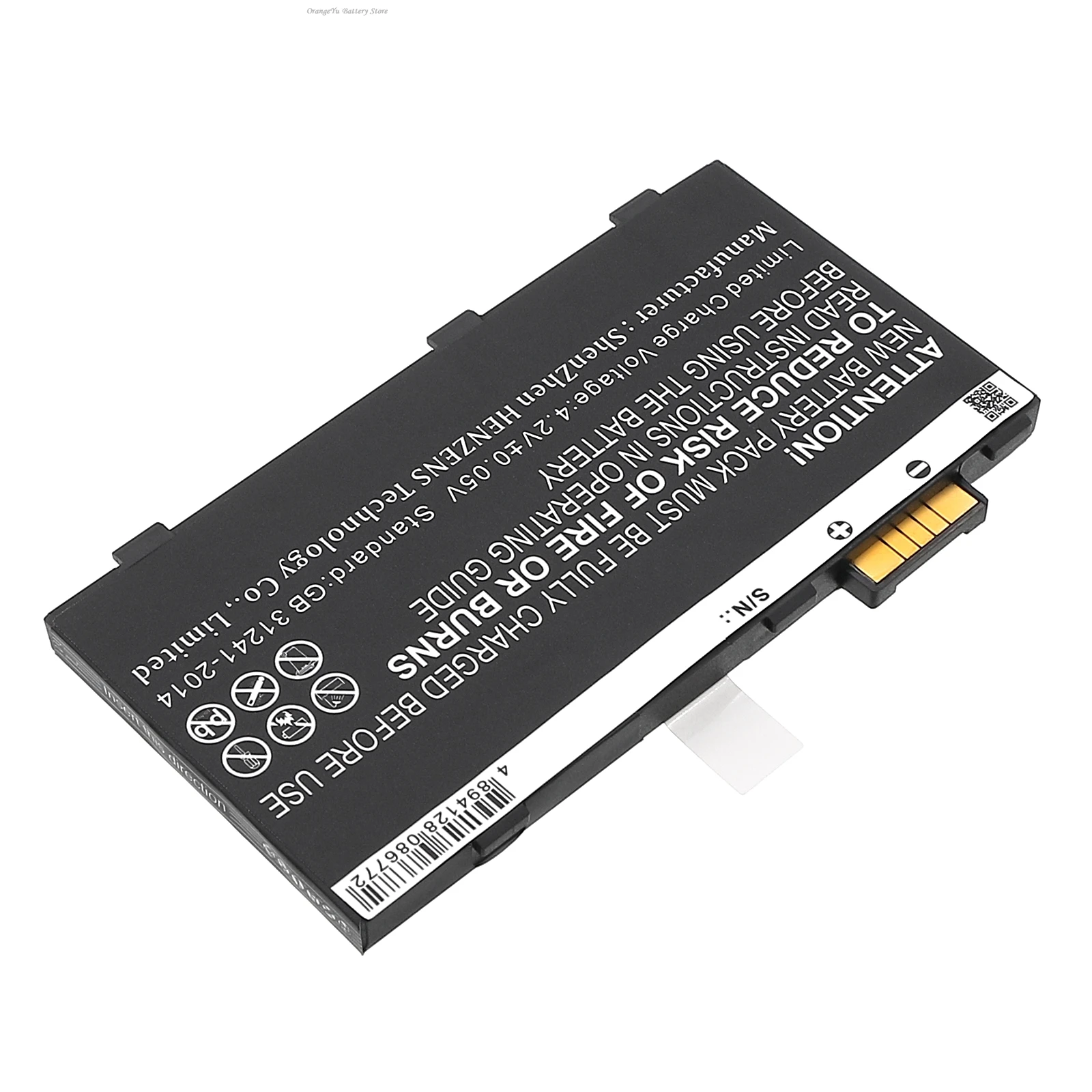 

2025 NEW 3.7V 2200mAh/4400mAh Barcode Scanner Battery for Zebra RFD8500, For Symbol MC36, For Motorola TC55 ES85 ES85XX MC36