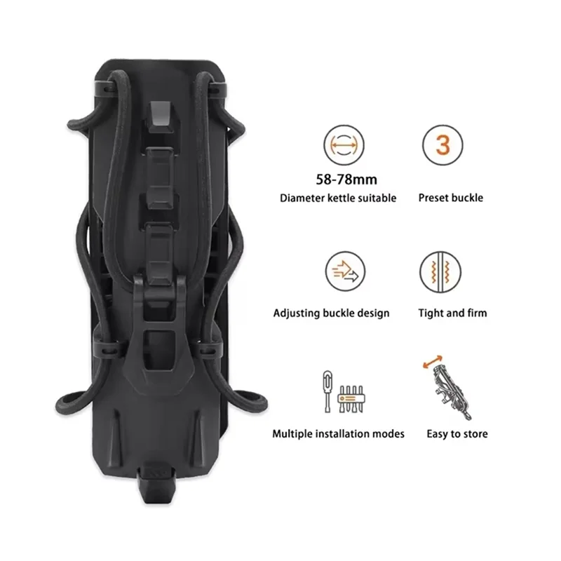 

F9-Universal 360° Adjustable Beverage Holder For R1200GS Motorbike, Rotatable Bottle Kettle Accessory