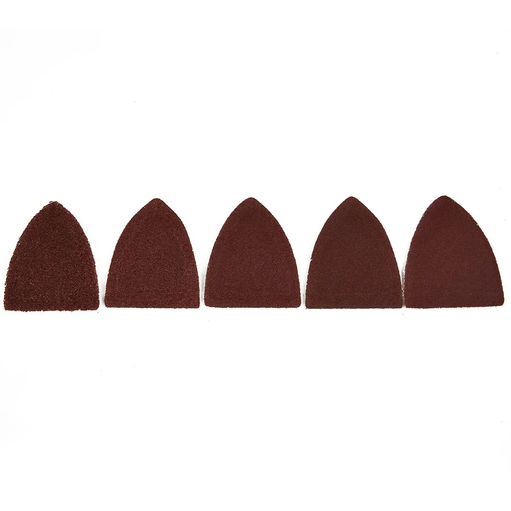 Triangular Sheets Sander 60-240 Grit Polishing Oscillating Multitool Paper Accessories Multi-Function Set Triangular