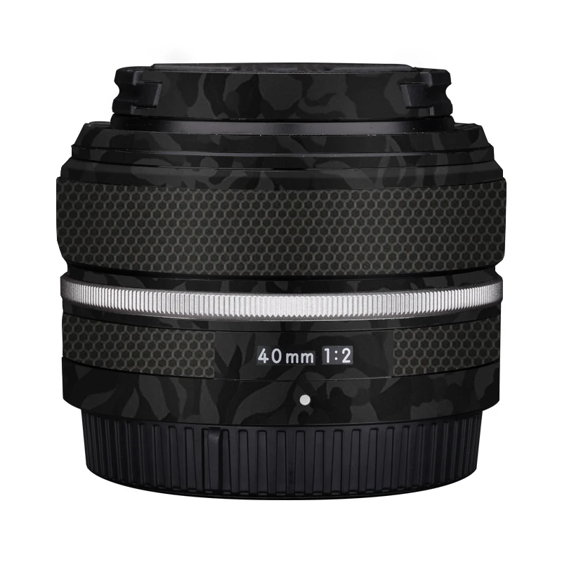 Hinefilm スキン Nikkor Z40F2SE レンズ用プレミアムデカールスキン