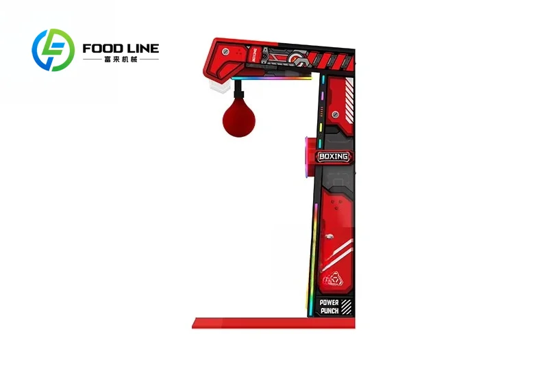 Coin Operated Boxing Training Machine Boxing Arcade Game Machine Amusement Park Metal and Plastic Training Machine
