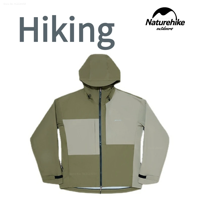 Naturehike Outdoor Hiking Jacket Ultra-Lightweight Windproof Waterproof Camping MultiFunctional Clothing Climbing Hooded Jacket