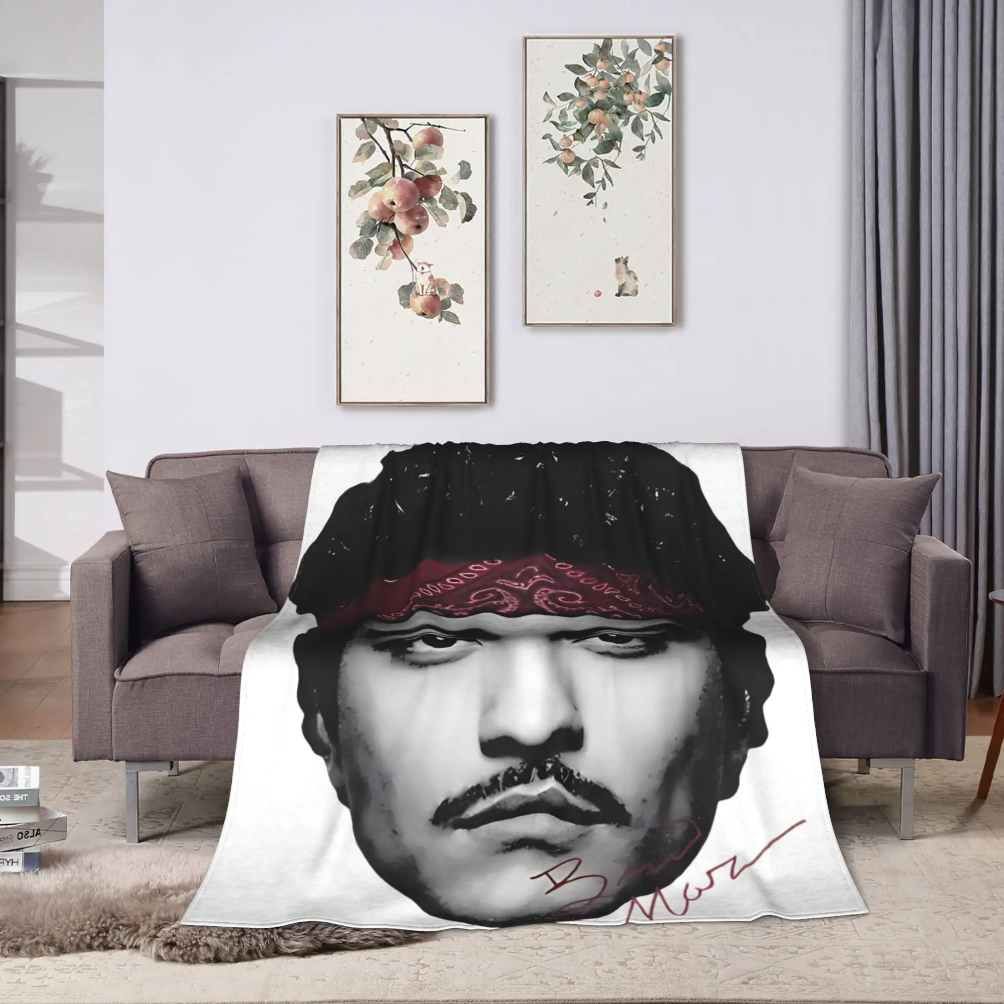 Bruno Mars The Romantic Tour 2026 Blanket  Soft Warm Novelty Plush Throw Blanket For Home Decor Flannel Bedspread Bed Cover