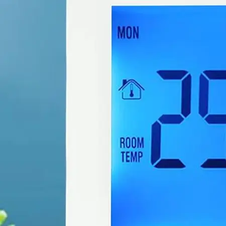 Room Heating Thermostat Programmable Digital Temperature Controller with LCD Display Box and Antifreeze Function