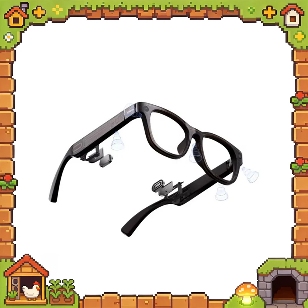Coolpad YX100 AR Glasses AI Call Noise Reduction AI Intelligent Map Recognition Smart Glasses Portable 1200W Pixel Gifts