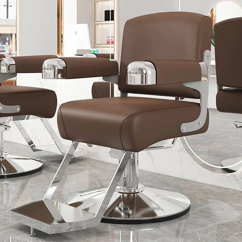 

Удобное парикмахерское кресло Эстетическое винтажное эластичное нежное кресло для салона