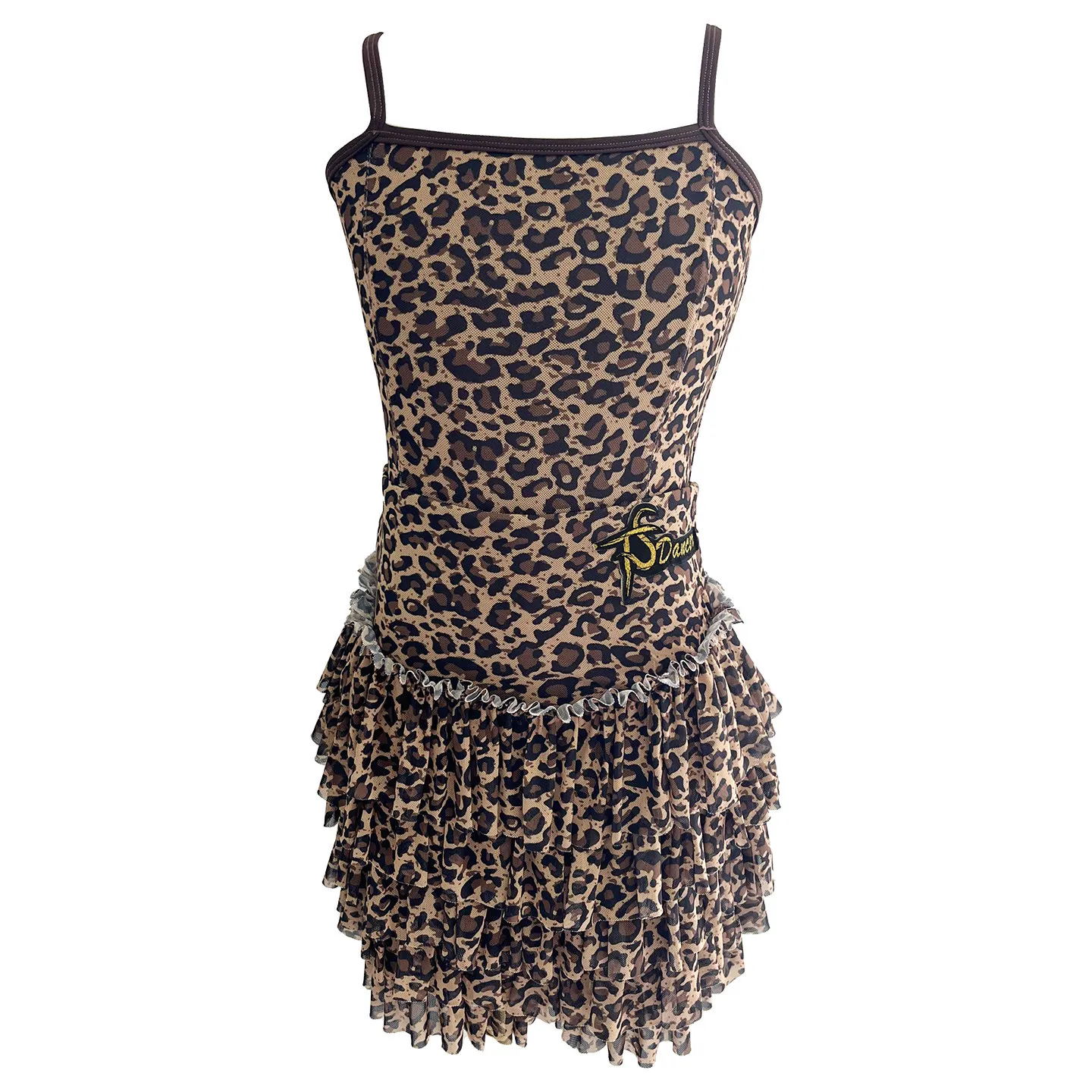 nuovo-completo-da-ballo-latino-con-top-all'americana-per-ragazze-e-bambine-abbigliamento-da-allenamento-con-stampa-leopardata