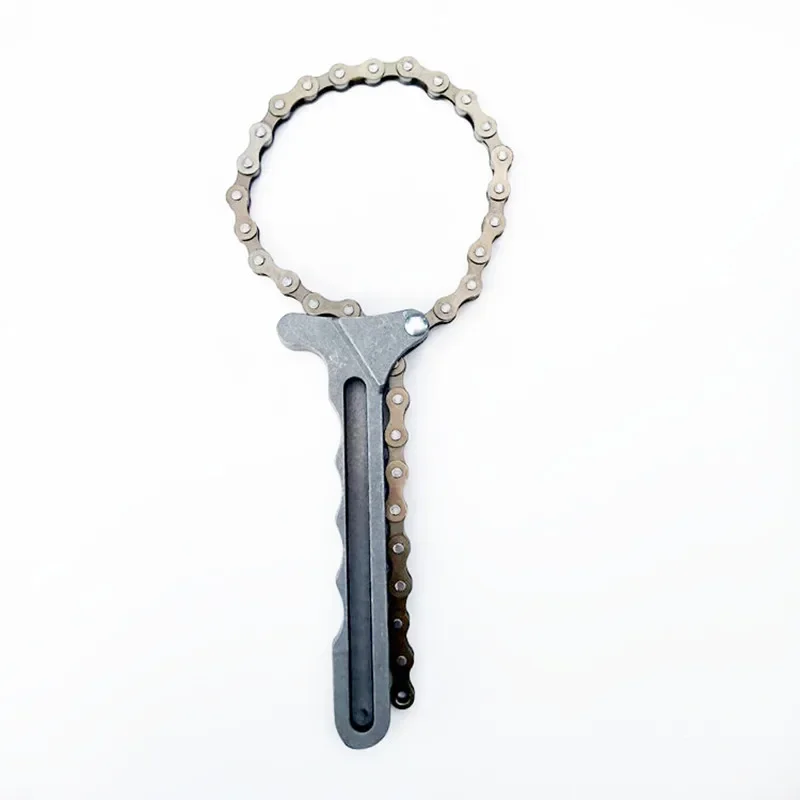 Adjustable Oil Filter Chain Wrench 4