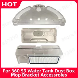 For 360 S9 Water Tank Dust Box Mop Bracket Parts Robot Vacuum Cleaner Dustbin Box Support Plate Accessroies