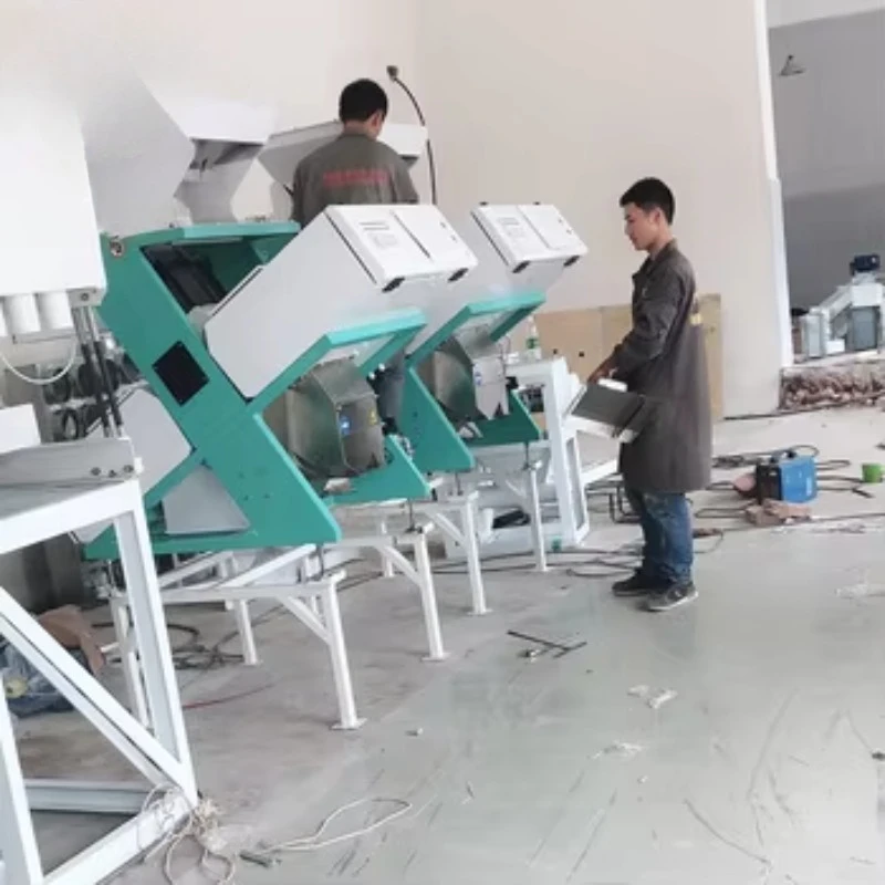 Customized Grain Color Sorter for Rice Automatic Sorting Machine for Impurity & Color Defect Removal